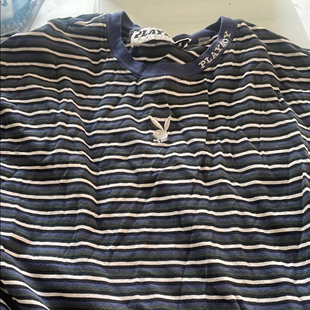 Playboy Striped T-Shirt